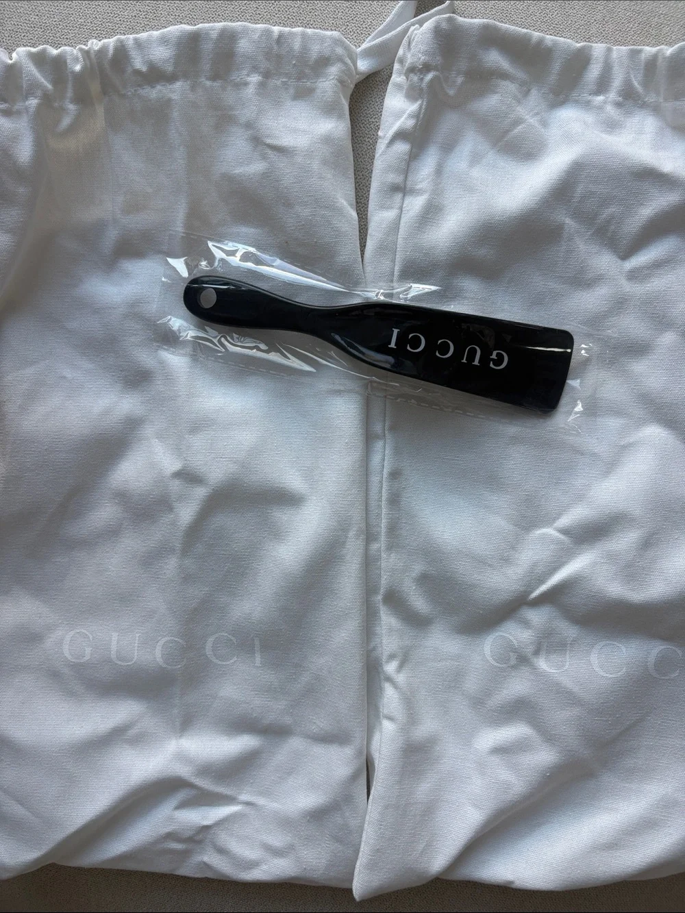 Gucci branded shoe